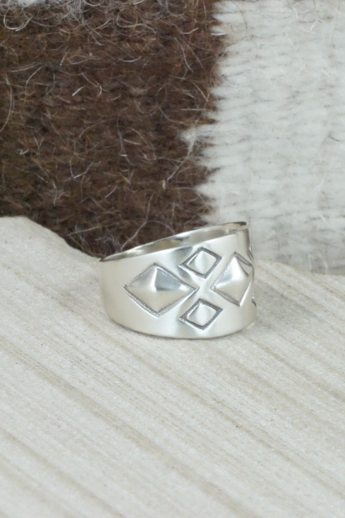Sterling Silver Ring - Jan Mariano - Size 10.5
