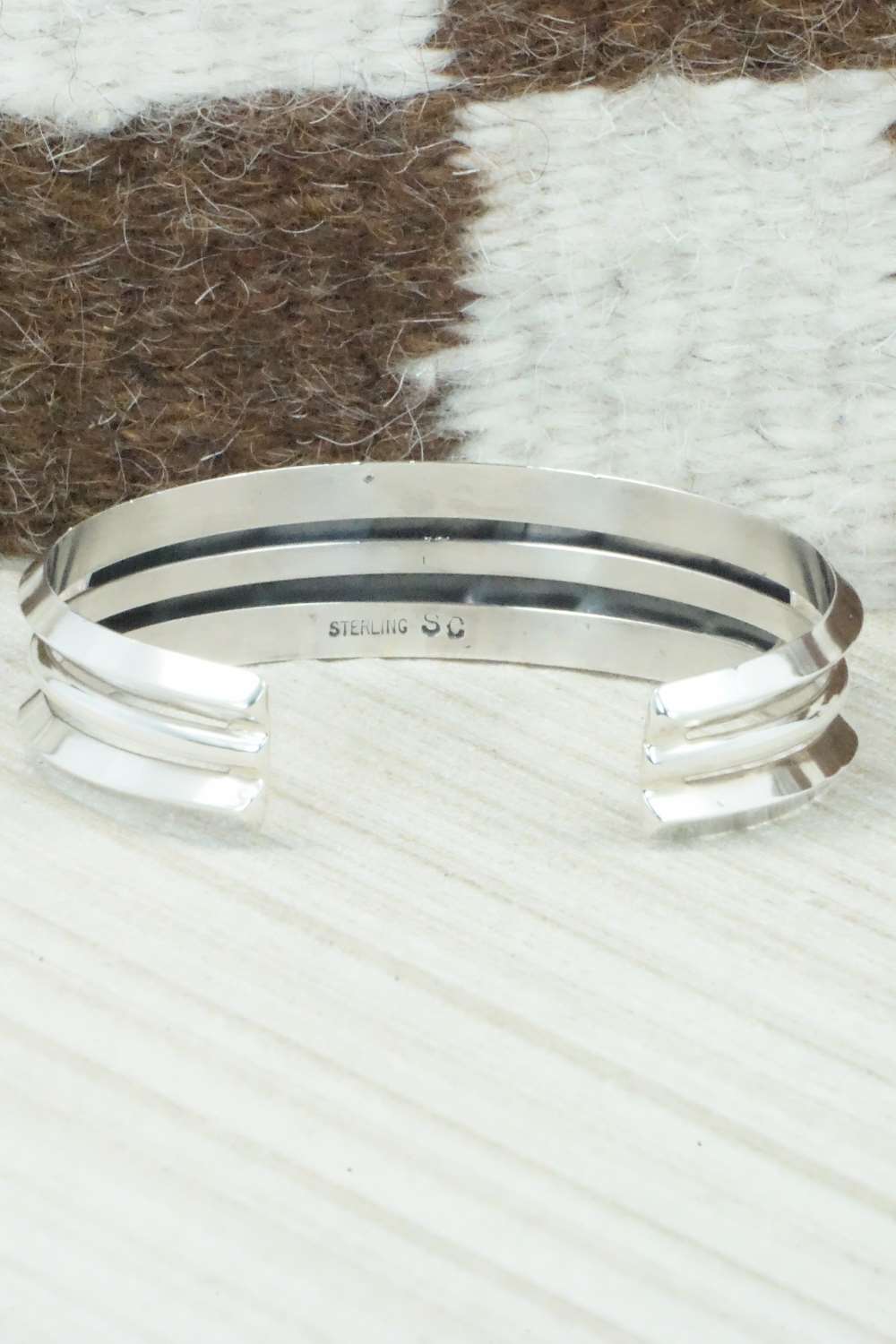 Turquoise & Sterling Silver Bracelet - Sarah Curley