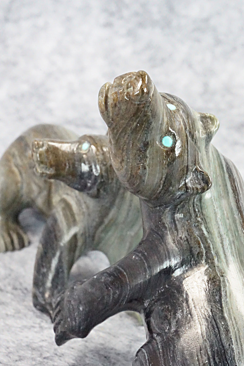 Bear Zuni Fetish Carving - Albert Eustace