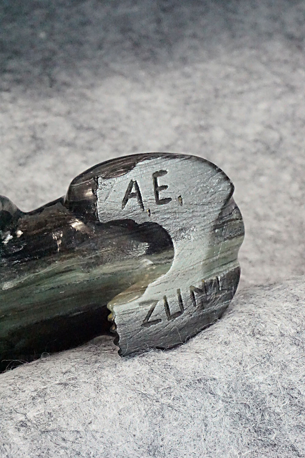 Bear Zuni Fetish Carving - Albert Eustace