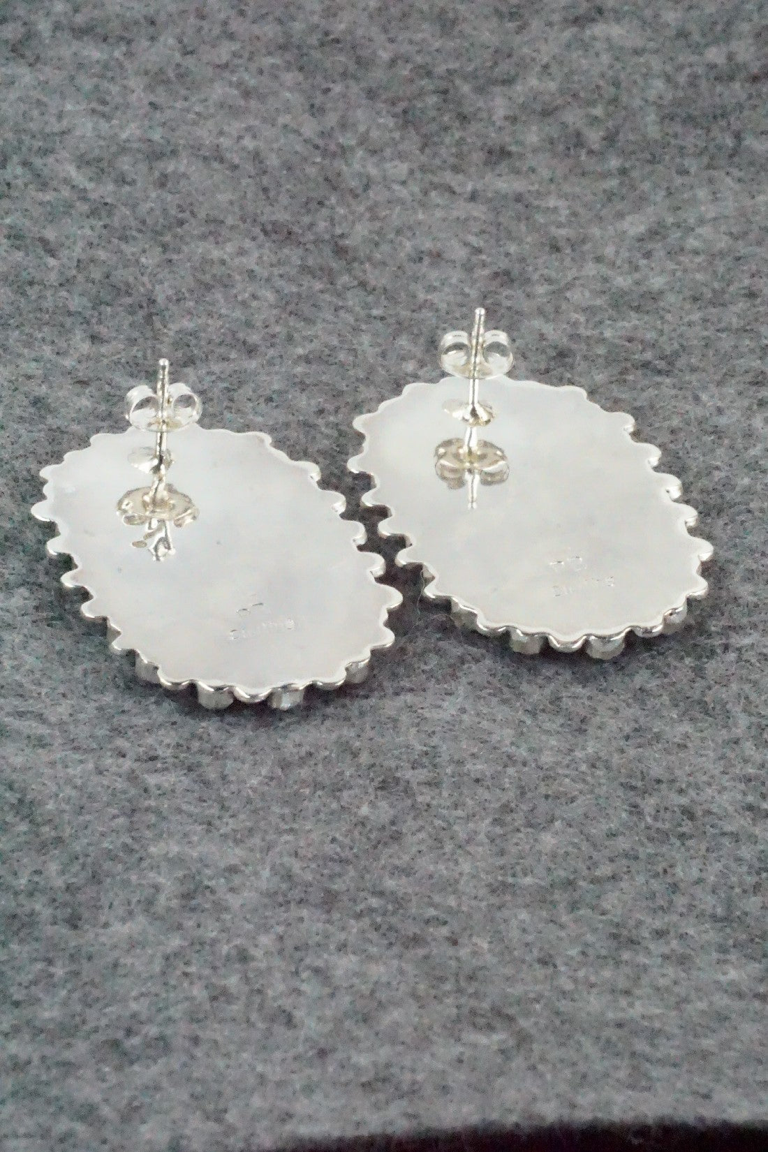 Turquoise & Sterling Silver Earrings - Philena Byjoe
