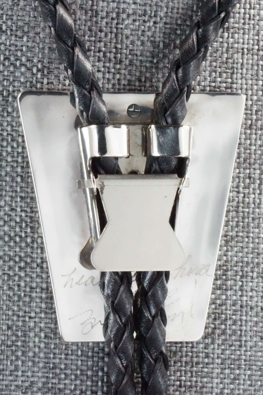 Multi Stone & Sterling Silver Inlay Bolo Tie - Leander Othole