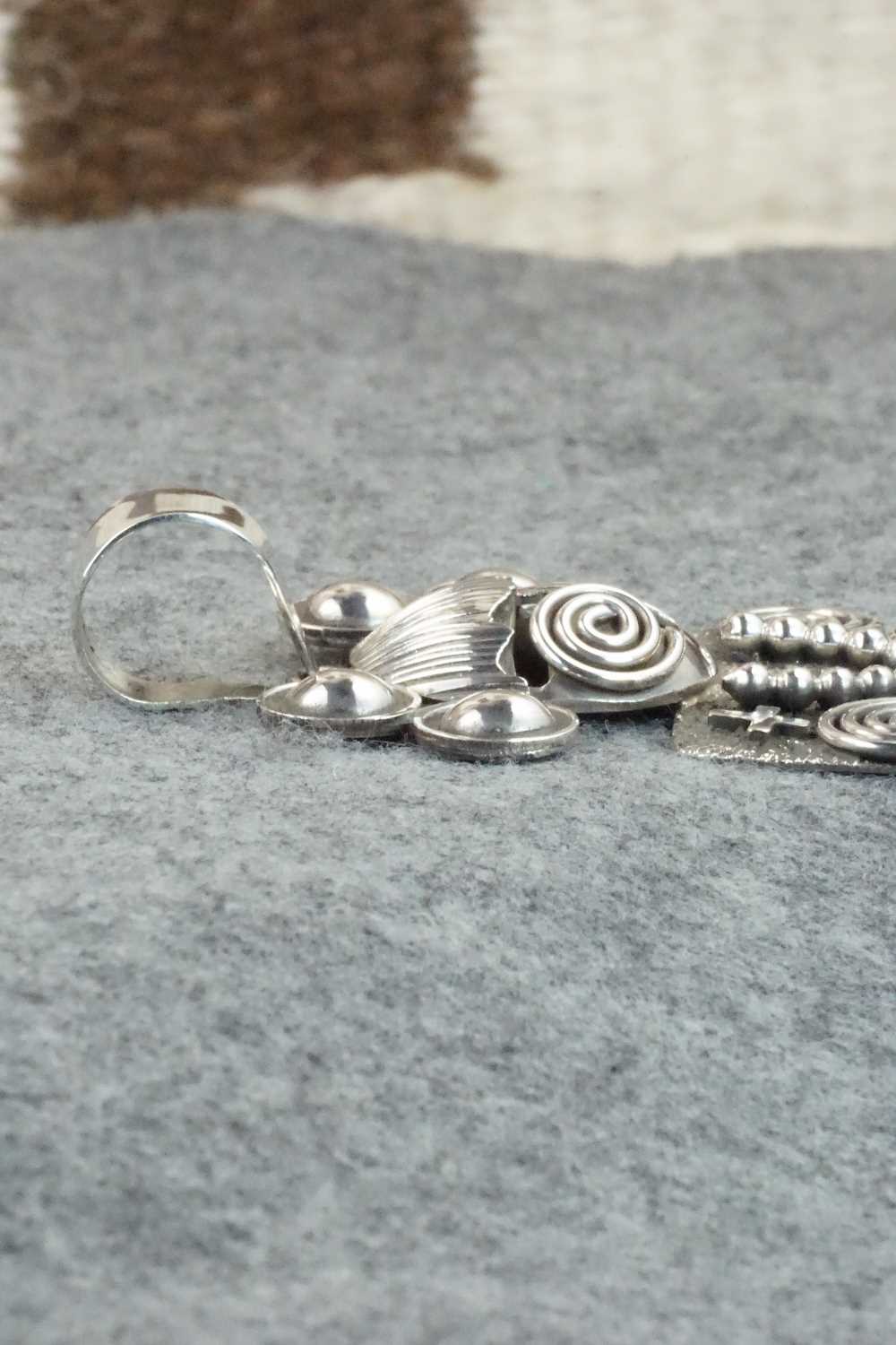 Turquoise & Sterling Silver Pendant - Alex Sanchez