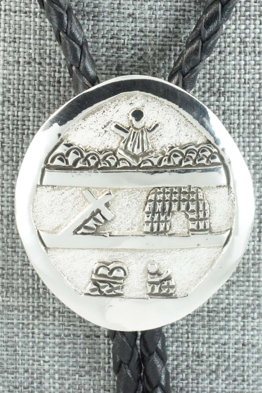 Sterling Silver Bolo Tie - Roger John