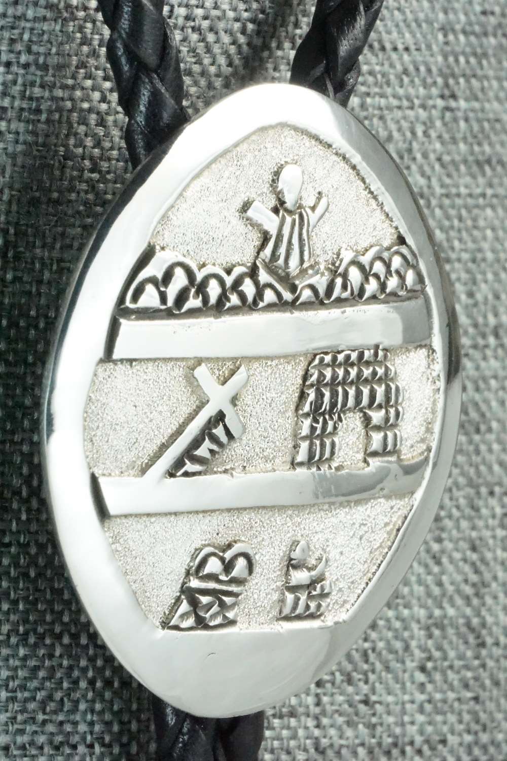 Sterling Silver Bolo Tie - Roger John