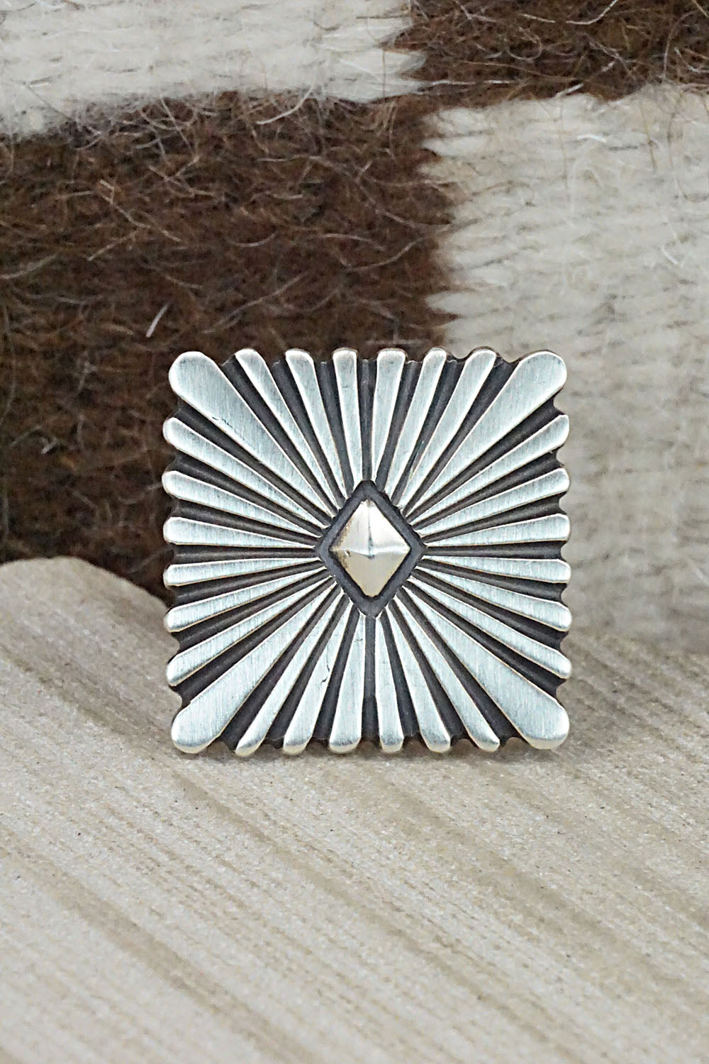 Sterling Silver Ring - Herman Smith - Size 9