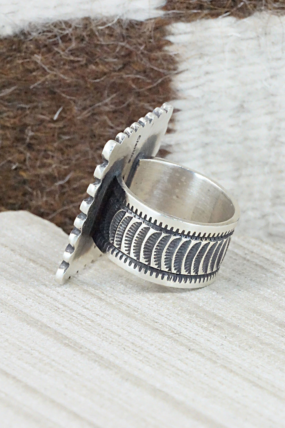 Sterling Silver Ring - Herman Smith - Size 9