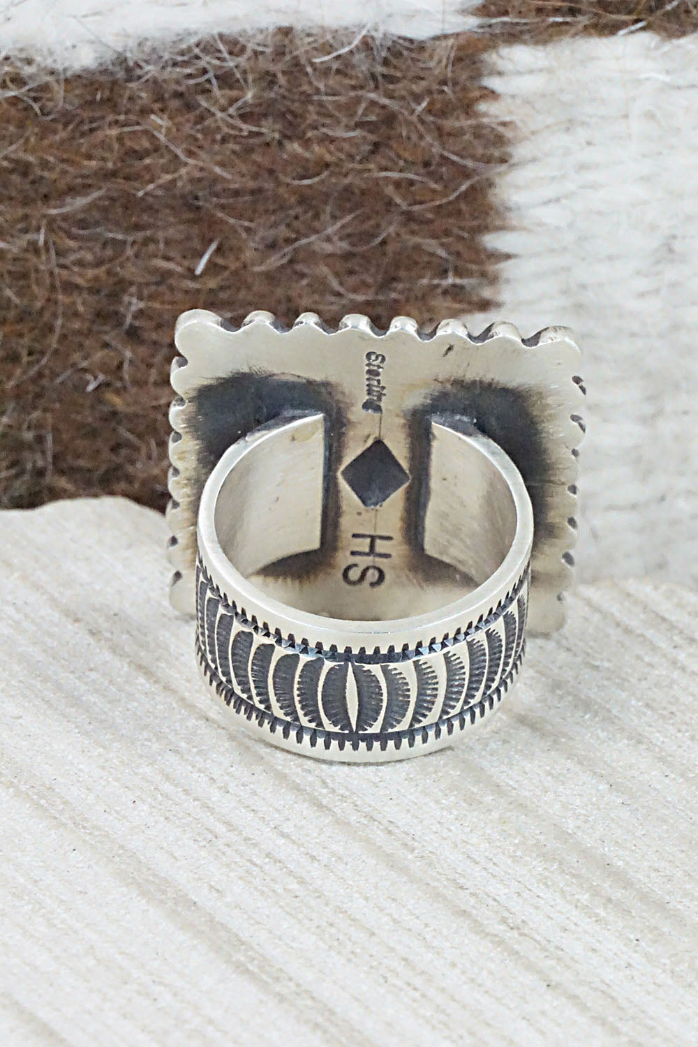 Sterling Silver Ring - Herman Smith - Size 9