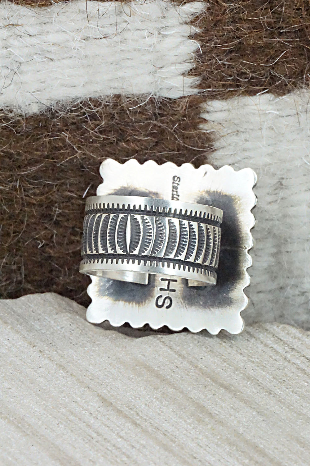 Sterling Silver Ring - Herman Smith - Size 9