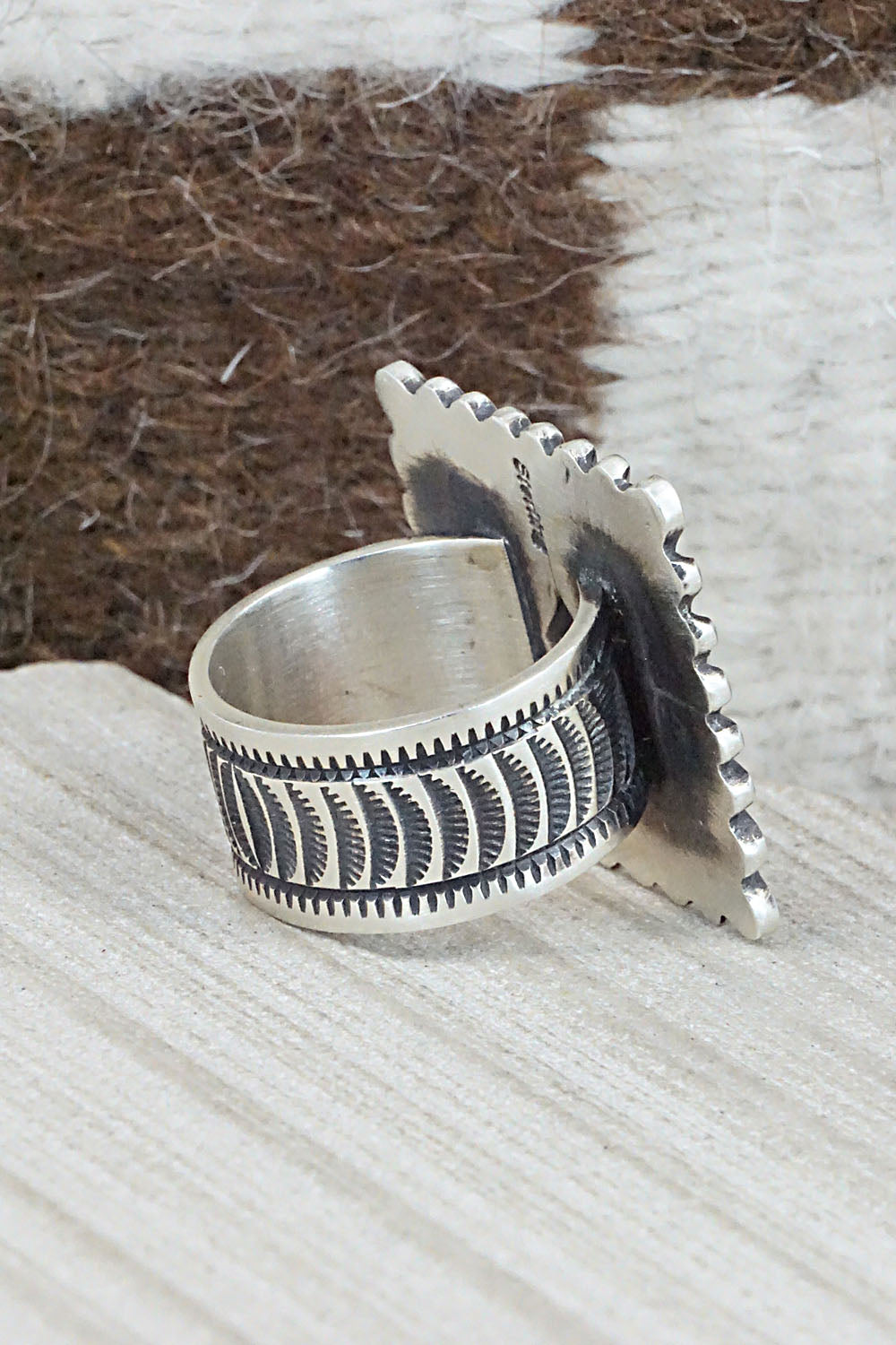 Sterling Silver Ring - Herman Smith - Size 9
