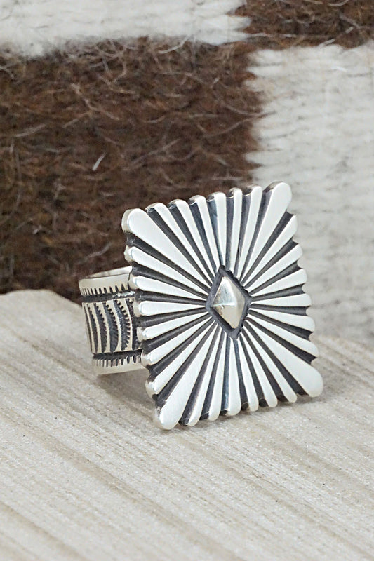 Sterling Silver Ring - Herman Smith - Size 9