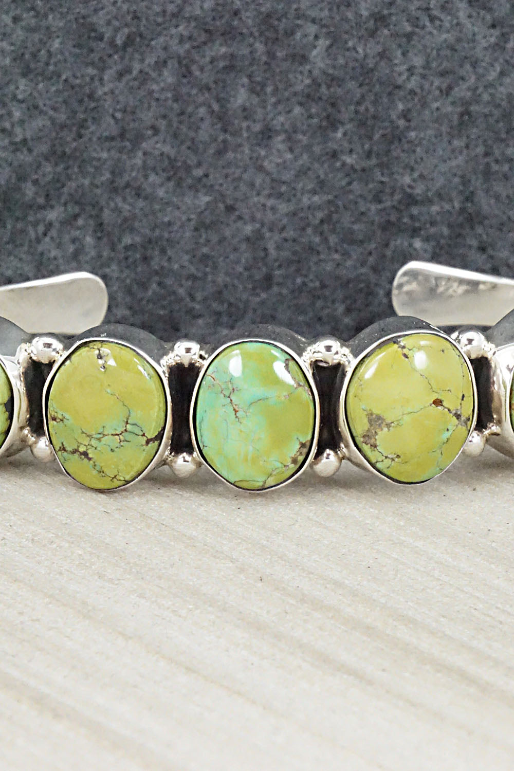 Turquoise & Sterling Silver Bracelet - Thomas Yazzie