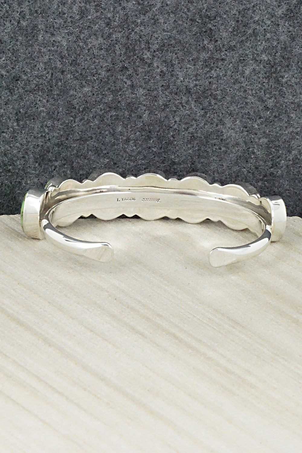 Turquoise & Sterling Silver Bracelet - Thomas Yazzie