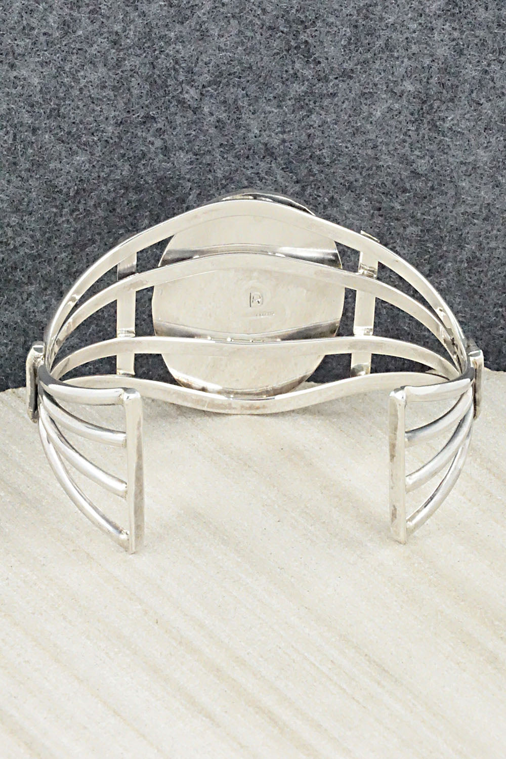 Turquoise & Sterling Silver Bracelet - Raymond Delgarito