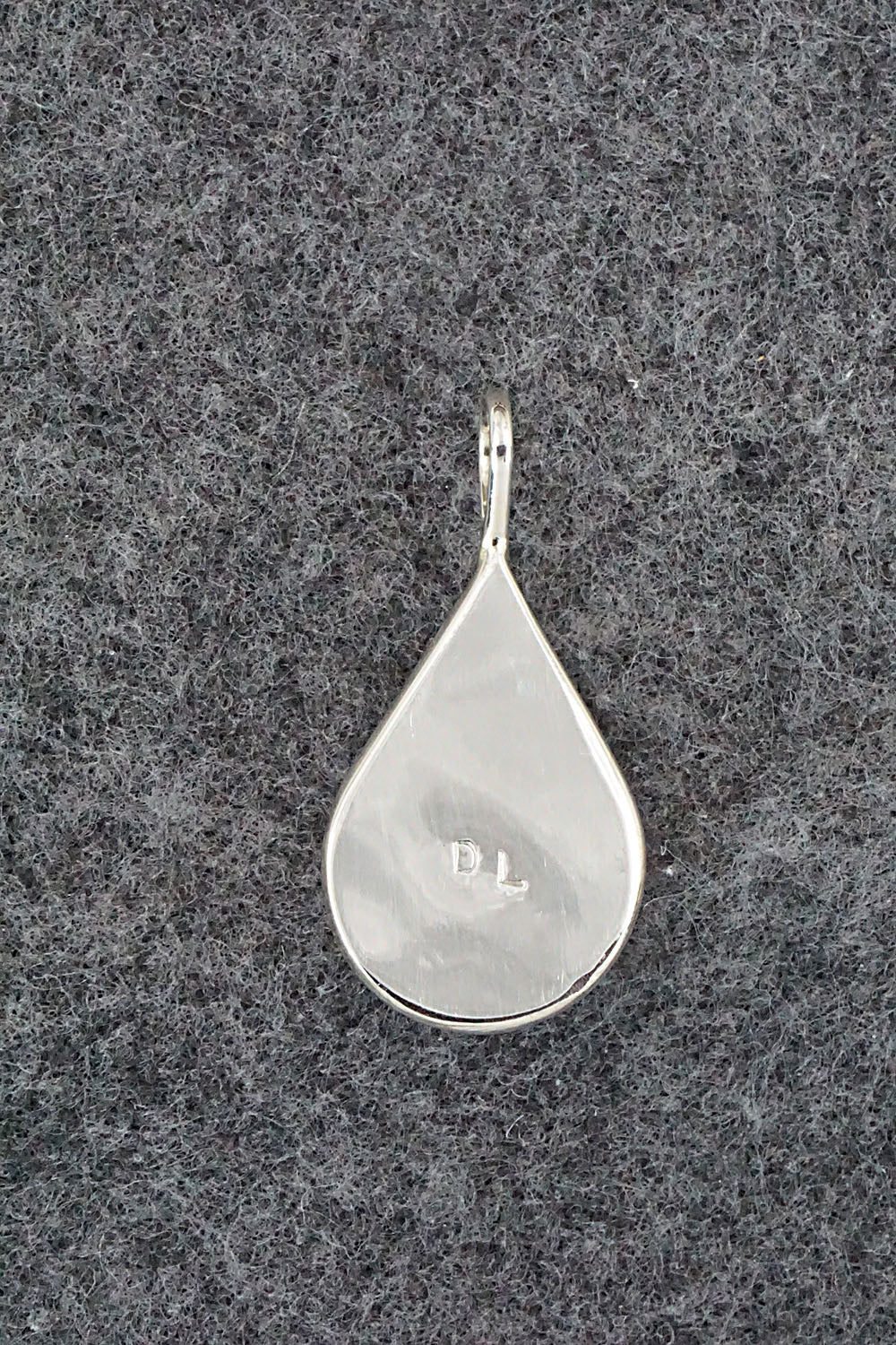 Turquoise & Sterling Silver Pendant - Delorna Lahi