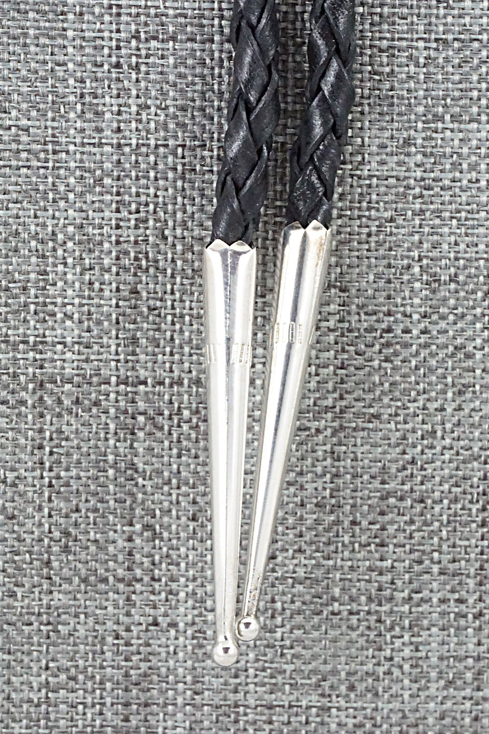 Turquoise & Sterling Silver Bolo Tie - Wilbert Muskett Sr.