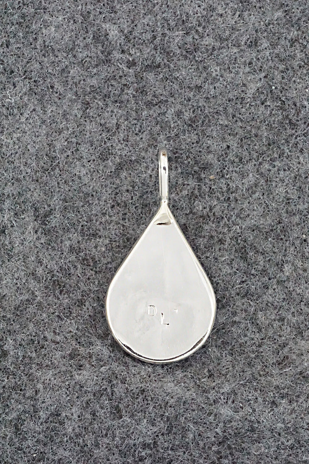Turquoise & Sterling Silver Pendant - Delorna Lahi