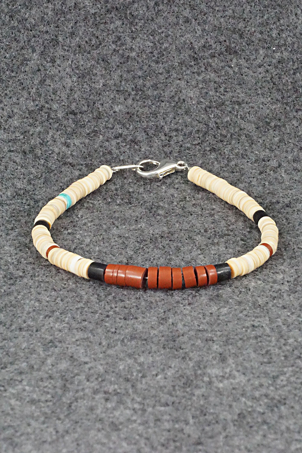 Multi Stone Beaded Bracelet - Torevia Crespin