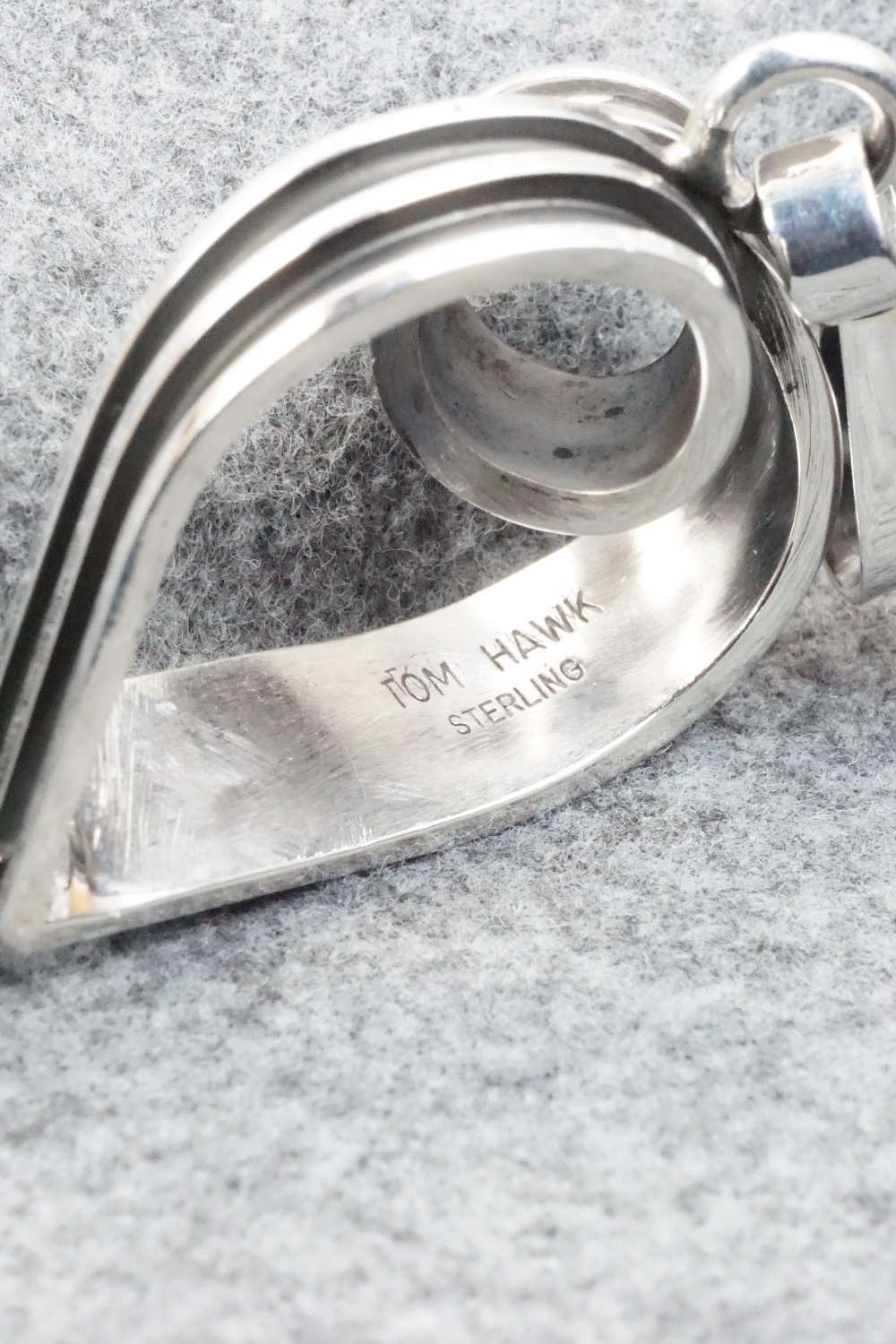 Sterling Silver Pendant - Tom Hawk