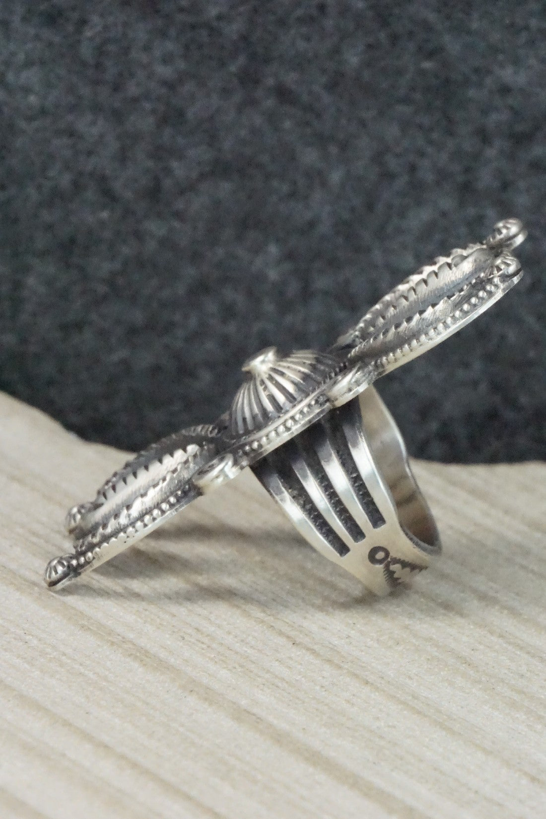 Sterling Silver Ring - Calvin Martinez - Size 6.75