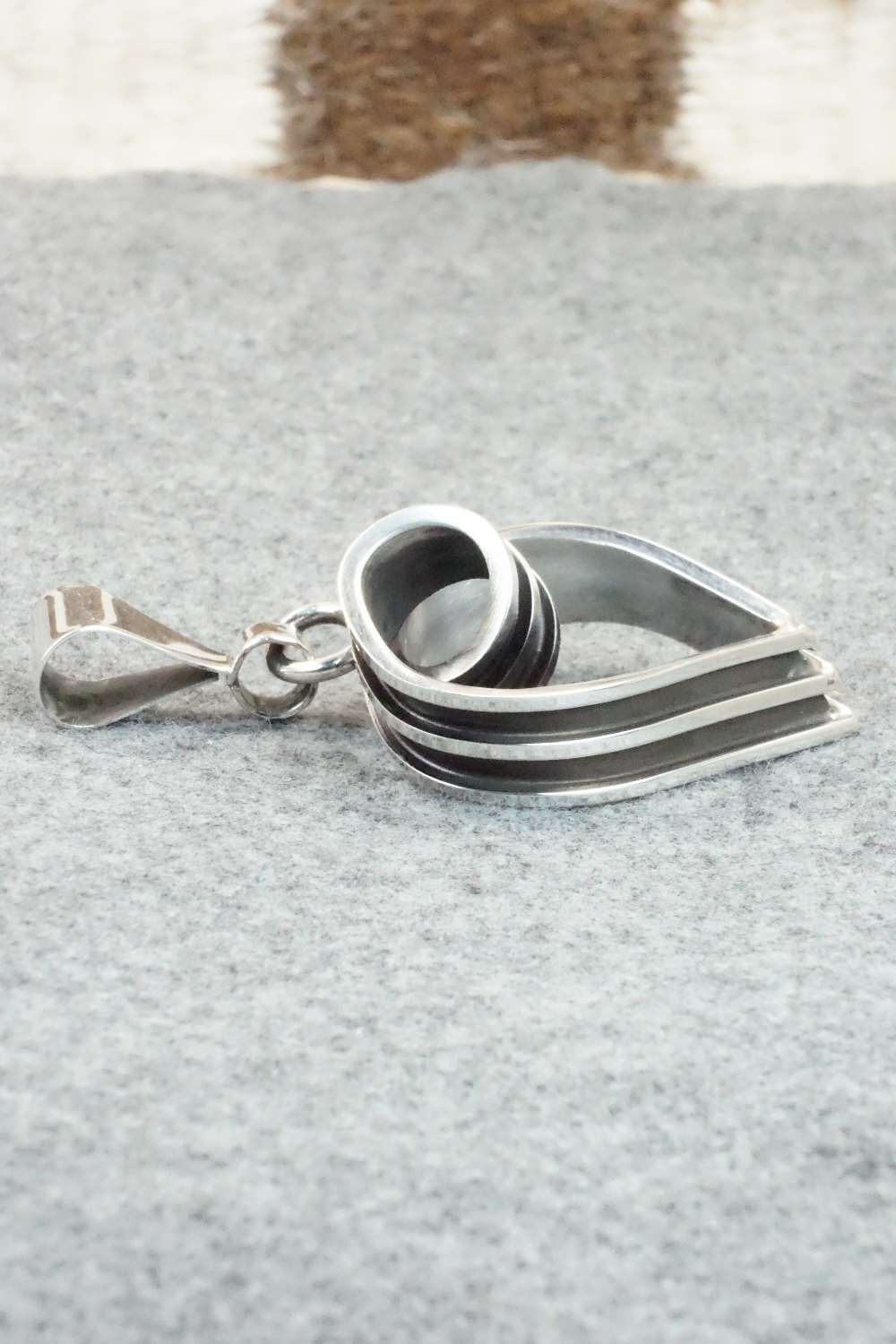 Sterling Silver Pendant - Tom Hawk