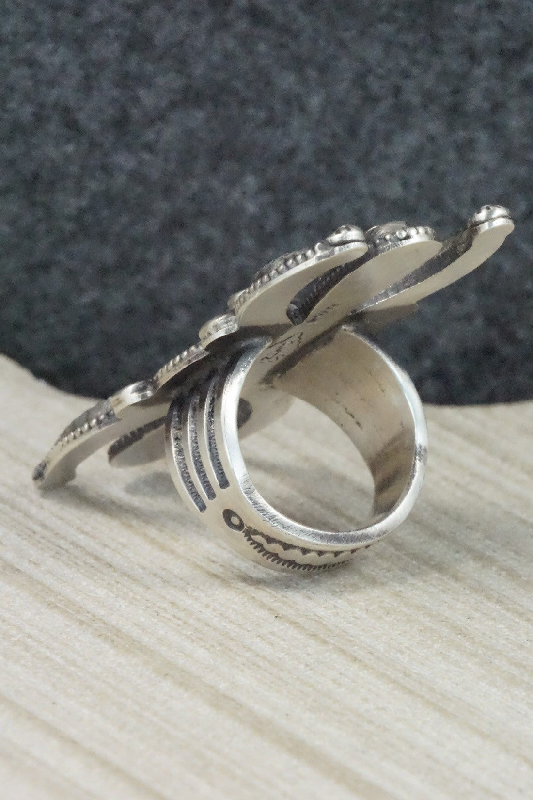 Sterling Silver Ring - Calvin Martinez - Size 6.75