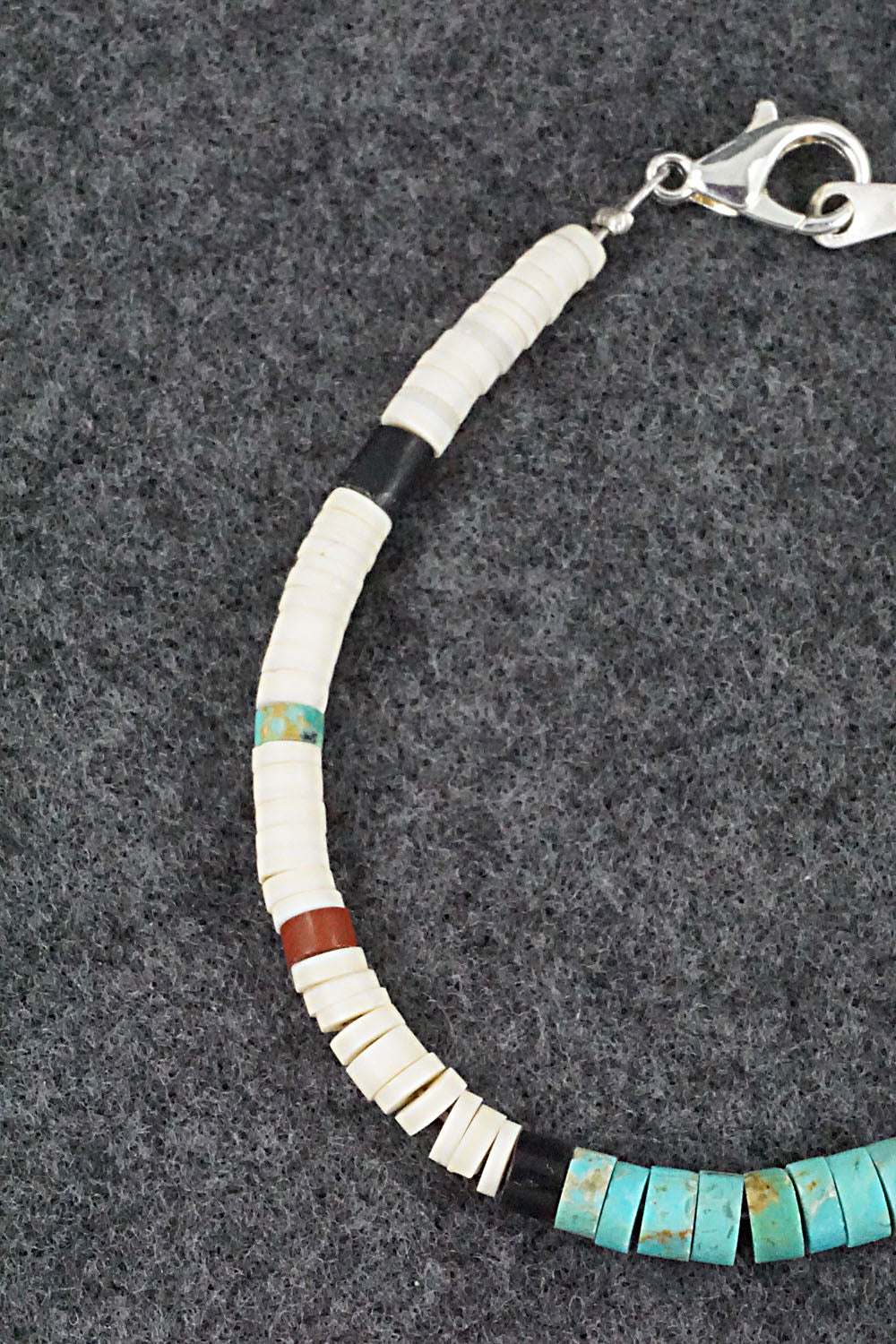 Multi Stone Beaded Bracelet - Torevia Crespin