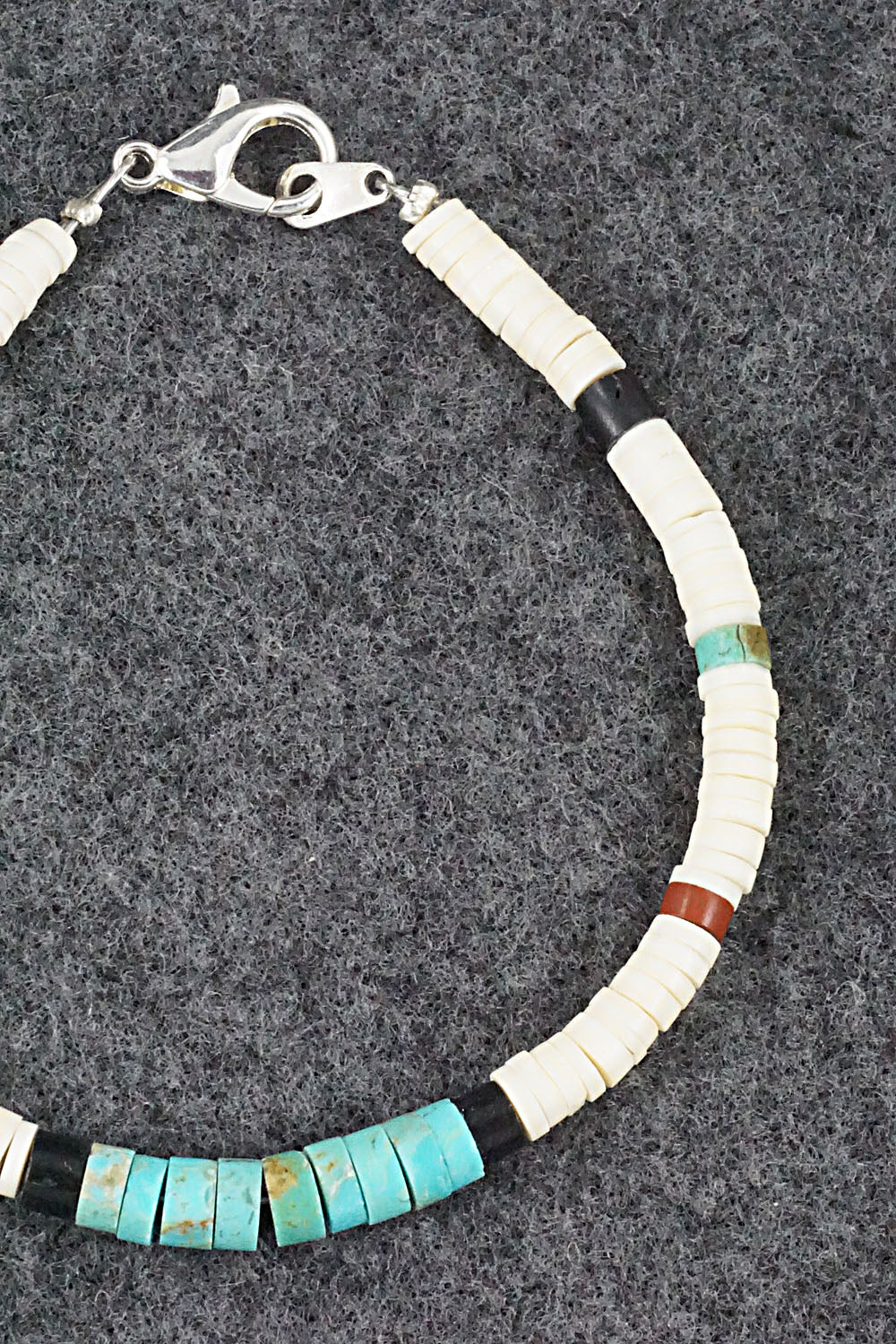 Multi Stone Beaded Bracelet - Torevia Crespin