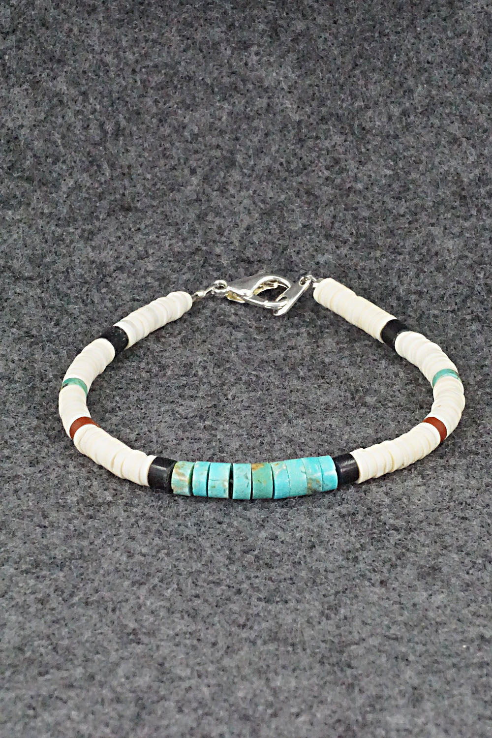 Multi Stone Beaded Bracelet - Torevia Crespin