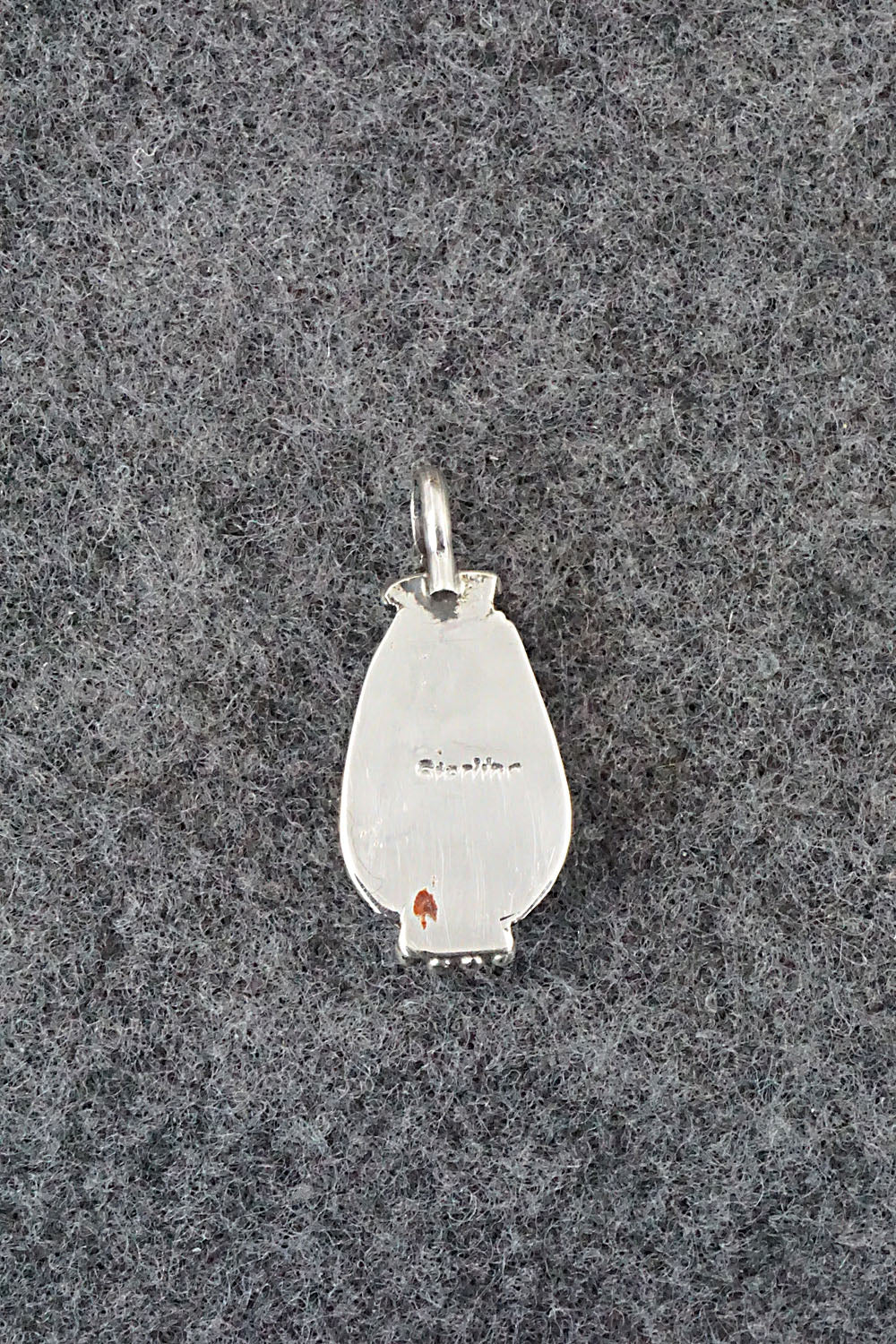 Turquoise and Sterling Silver Pendant - Jan Mariano