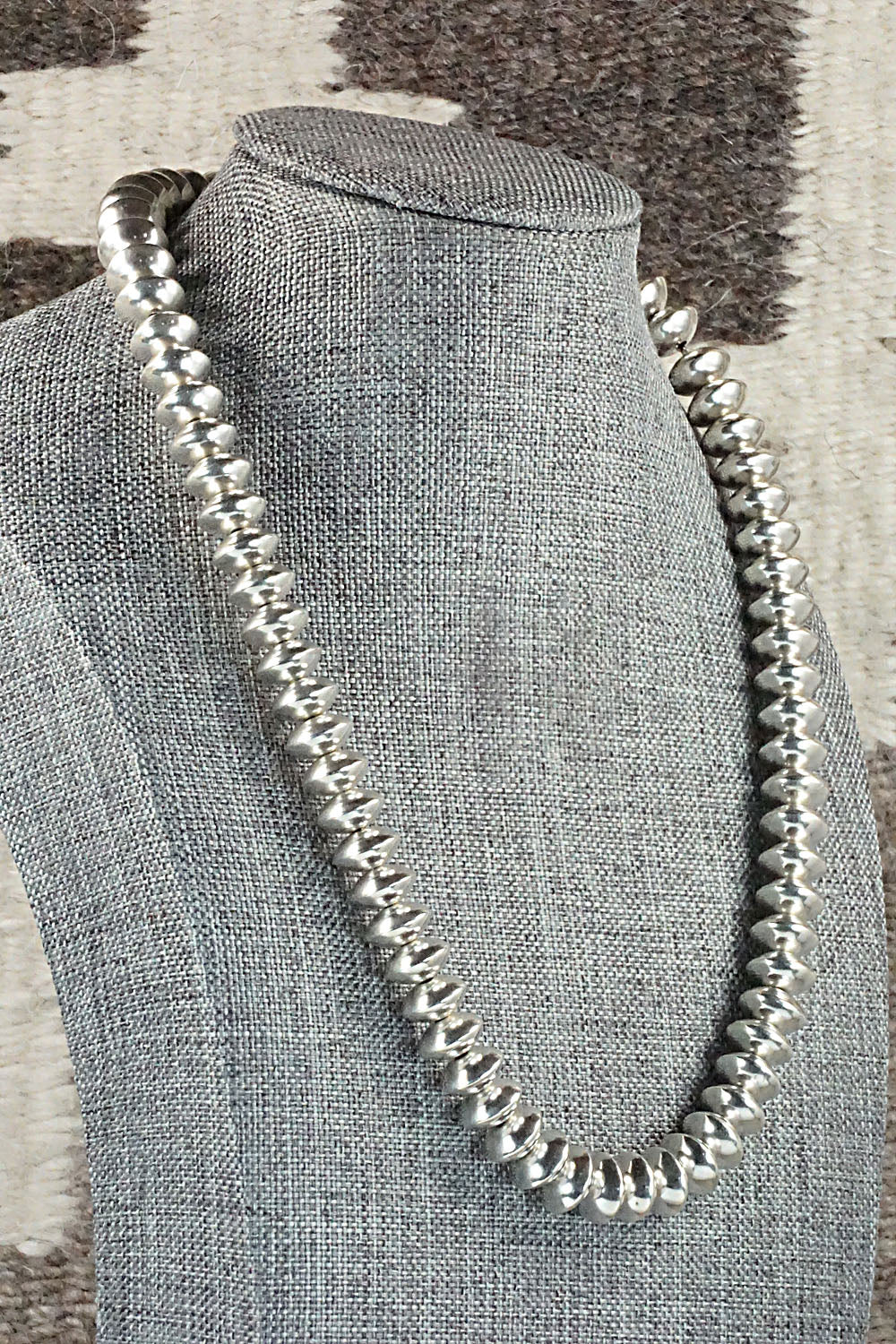 Sterling Silver Navajo Pearl Necklace - Jan Mariano