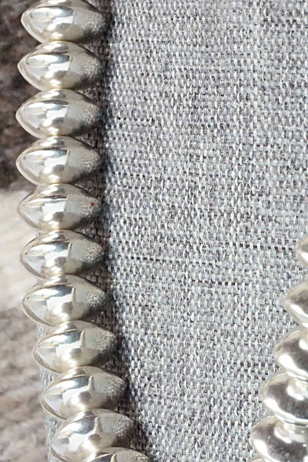 Sterling Silver Navajo Pearl Necklace - Jan Mariano