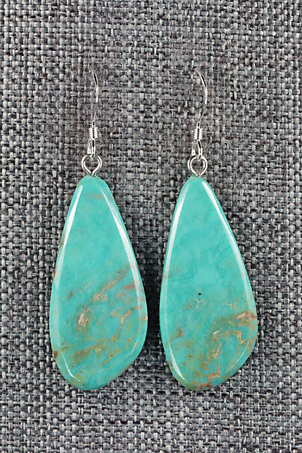 Turquoise & Sterling Silver Earrings - Tammy Nolcot