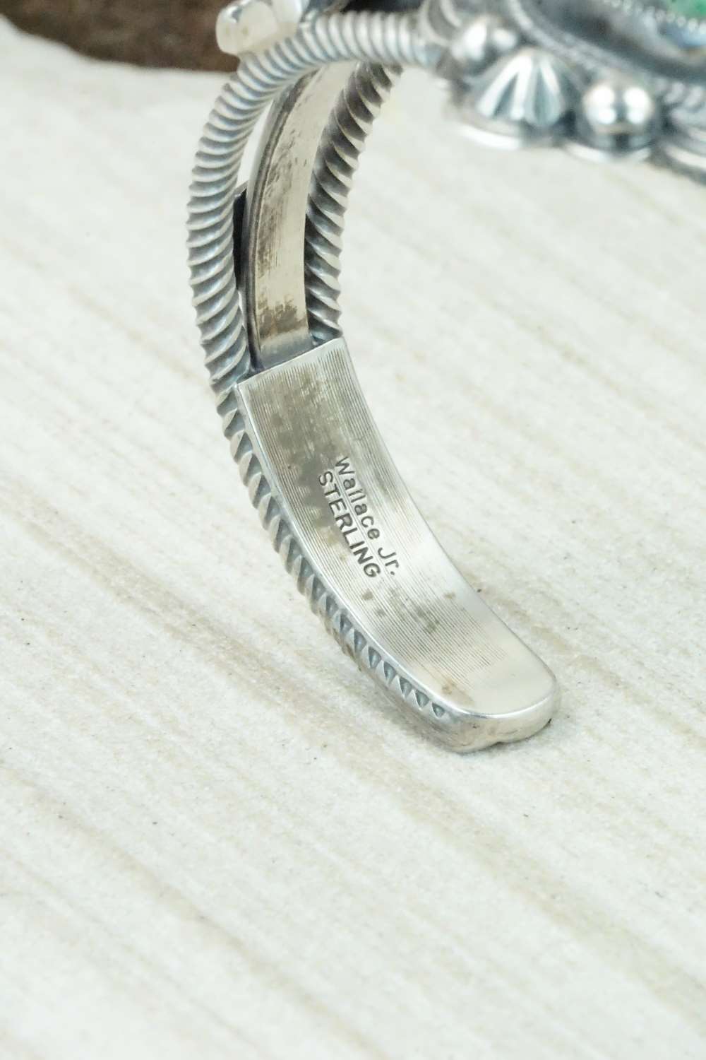 Turquoise & Sterling Silver Bracelet - Wallace Jr.