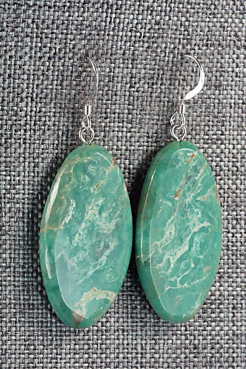 Turquoise & Sterling Silver Earrings - Tammy Nolcot