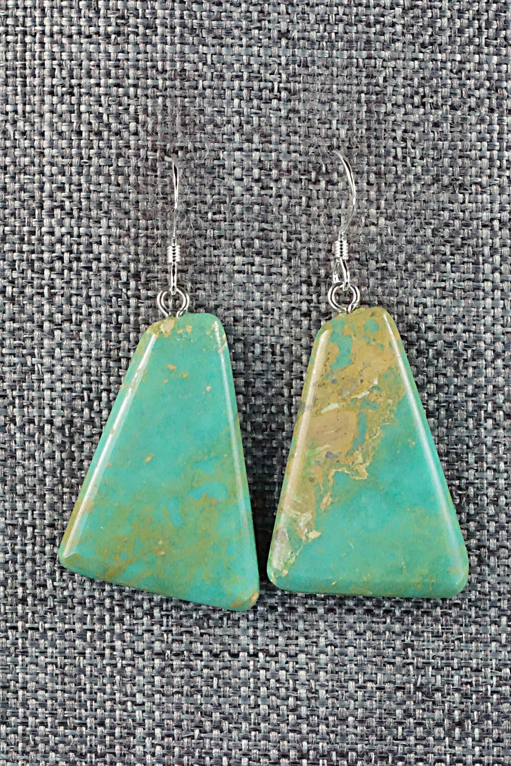 Turquoise & Sterling Silver Earrings - Tammy Nolcot