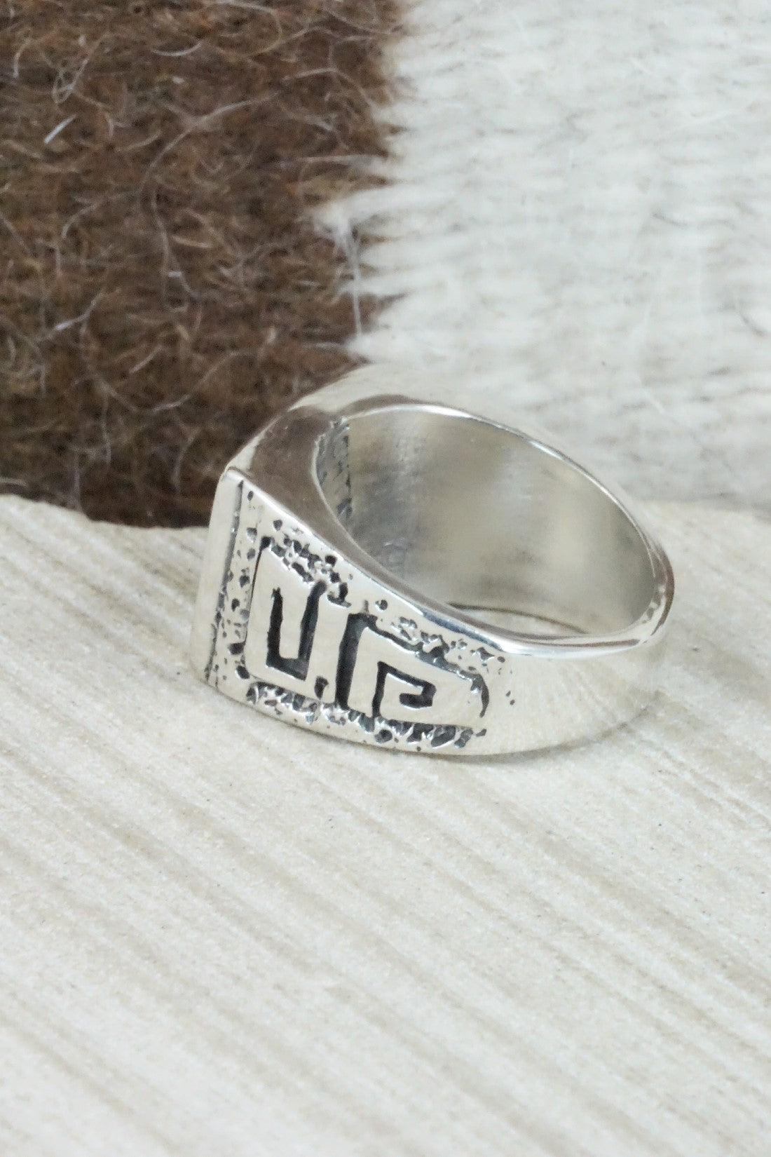 Multi Stone & Sterling Silver Ring - Charlotte Dishta - Size 10.75