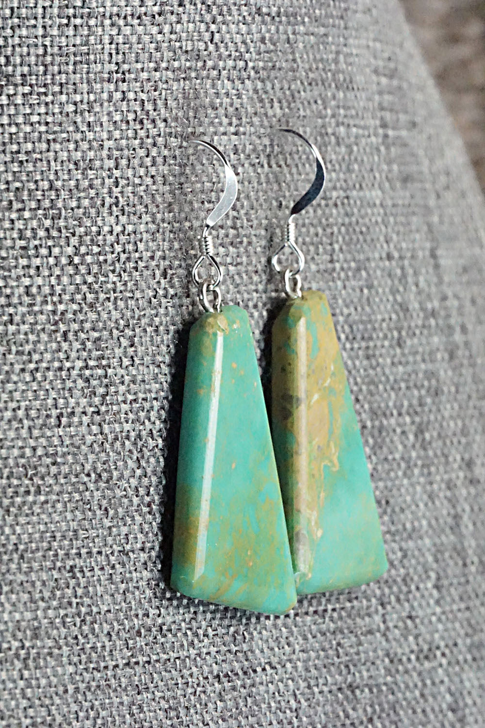 Turquoise & Sterling Silver Earrings - Tammy Nolcot