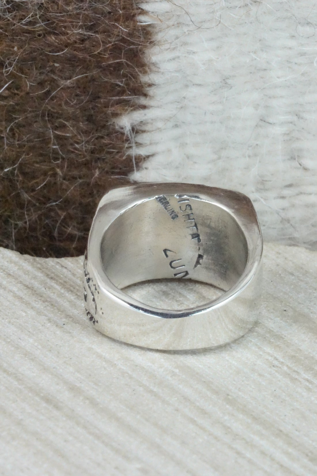 Multi Stone & Sterling Silver Ring - Charlotte Dishta - Size 10.75