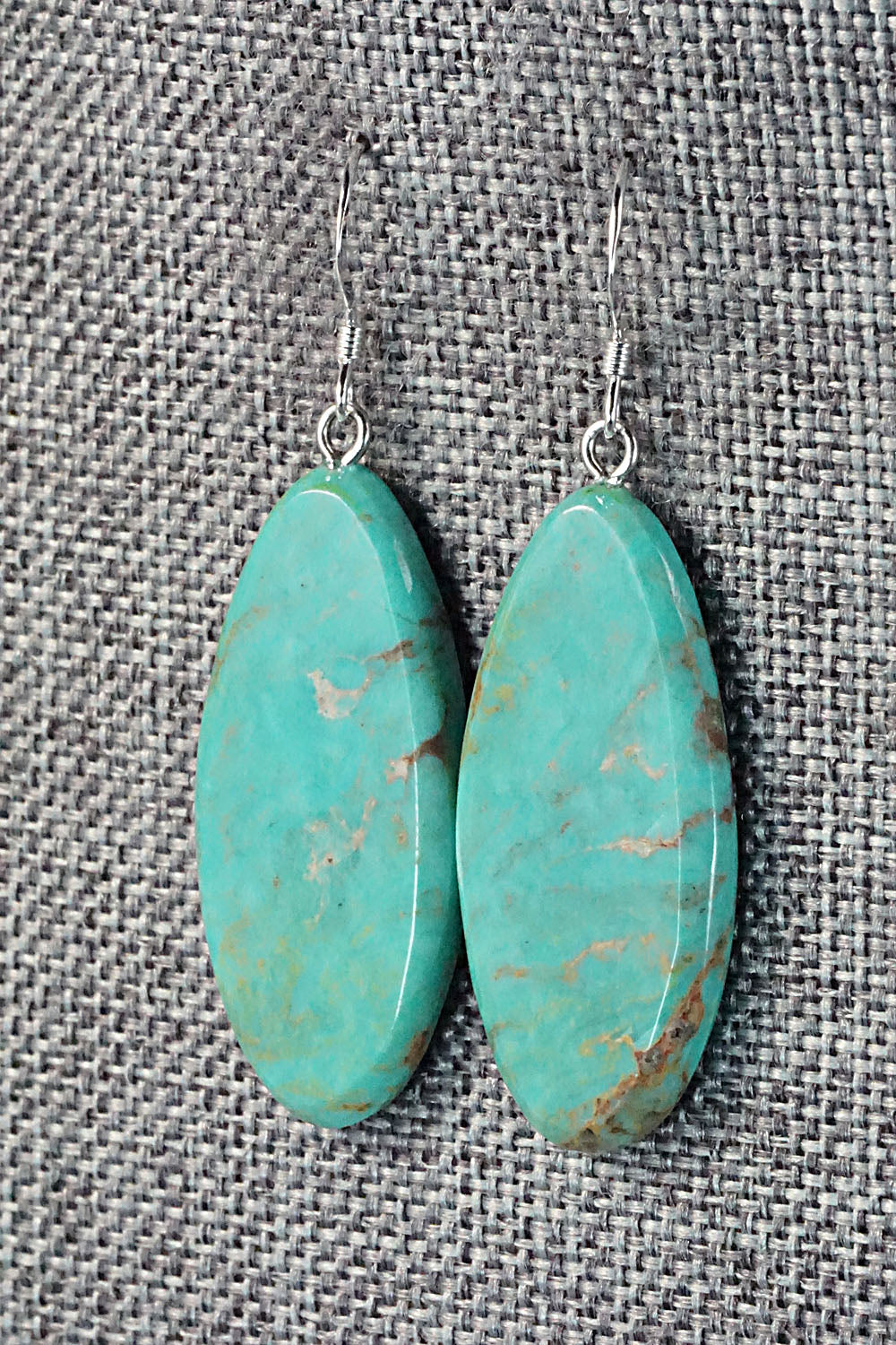 Turquoise & Sterling Silver Earrings - Tammy Nolcot