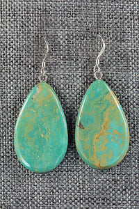Turquoise & Sterling Silver Earrings - Tammy Nolcot