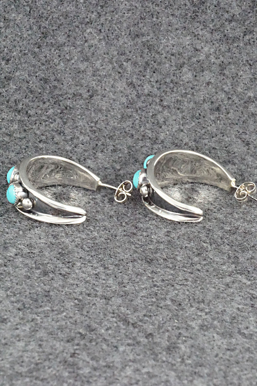 Turquoise & Sterling Silver Earrings - Paul Largo