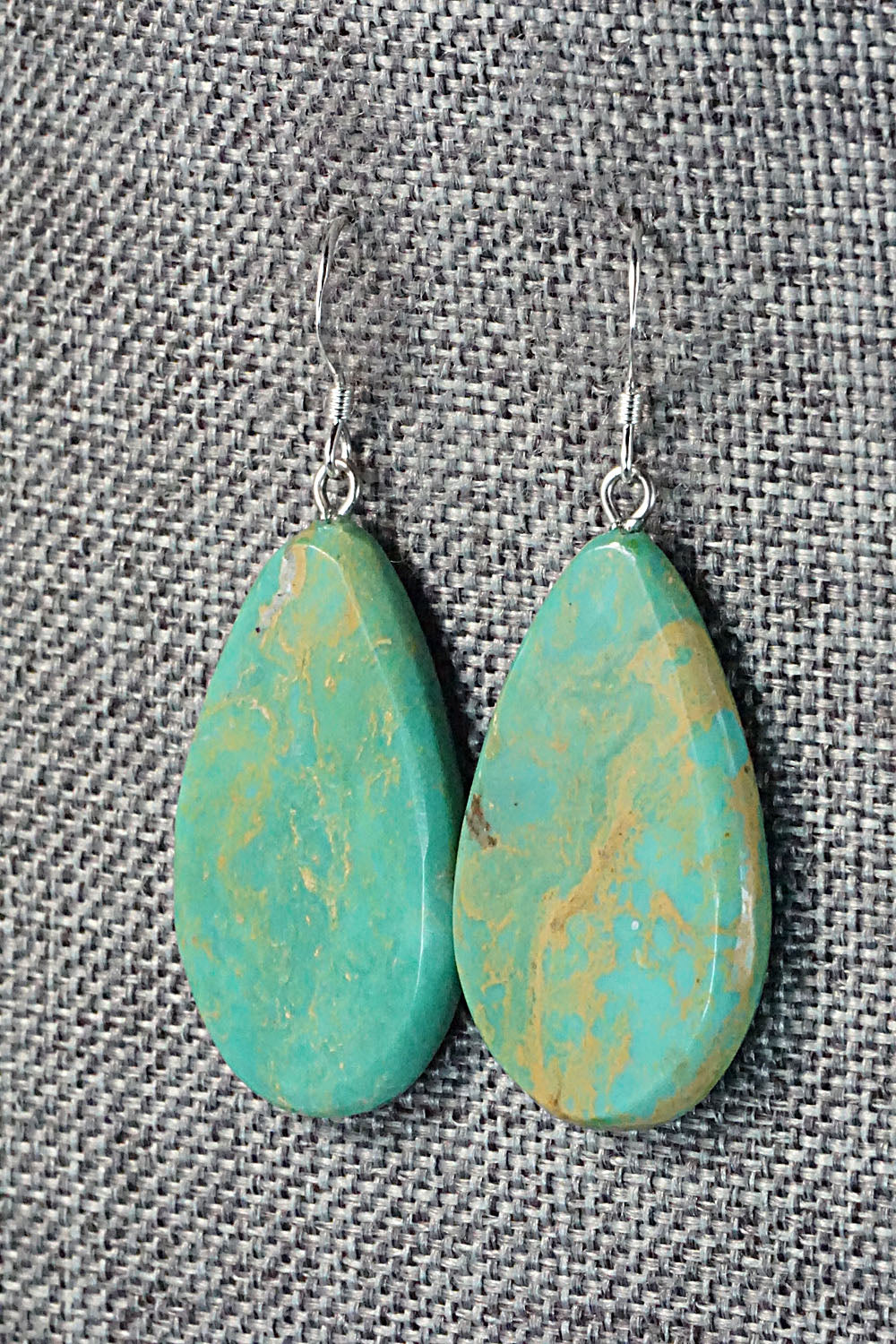 Turquoise & Sterling Silver Earrings - Tammy Nolcot