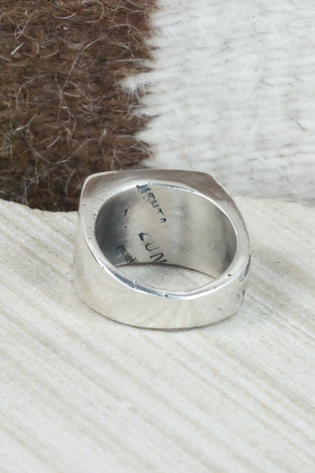 Multi Stone & Sterling Silver Ring - Charlotte Dishta - Size 10.75