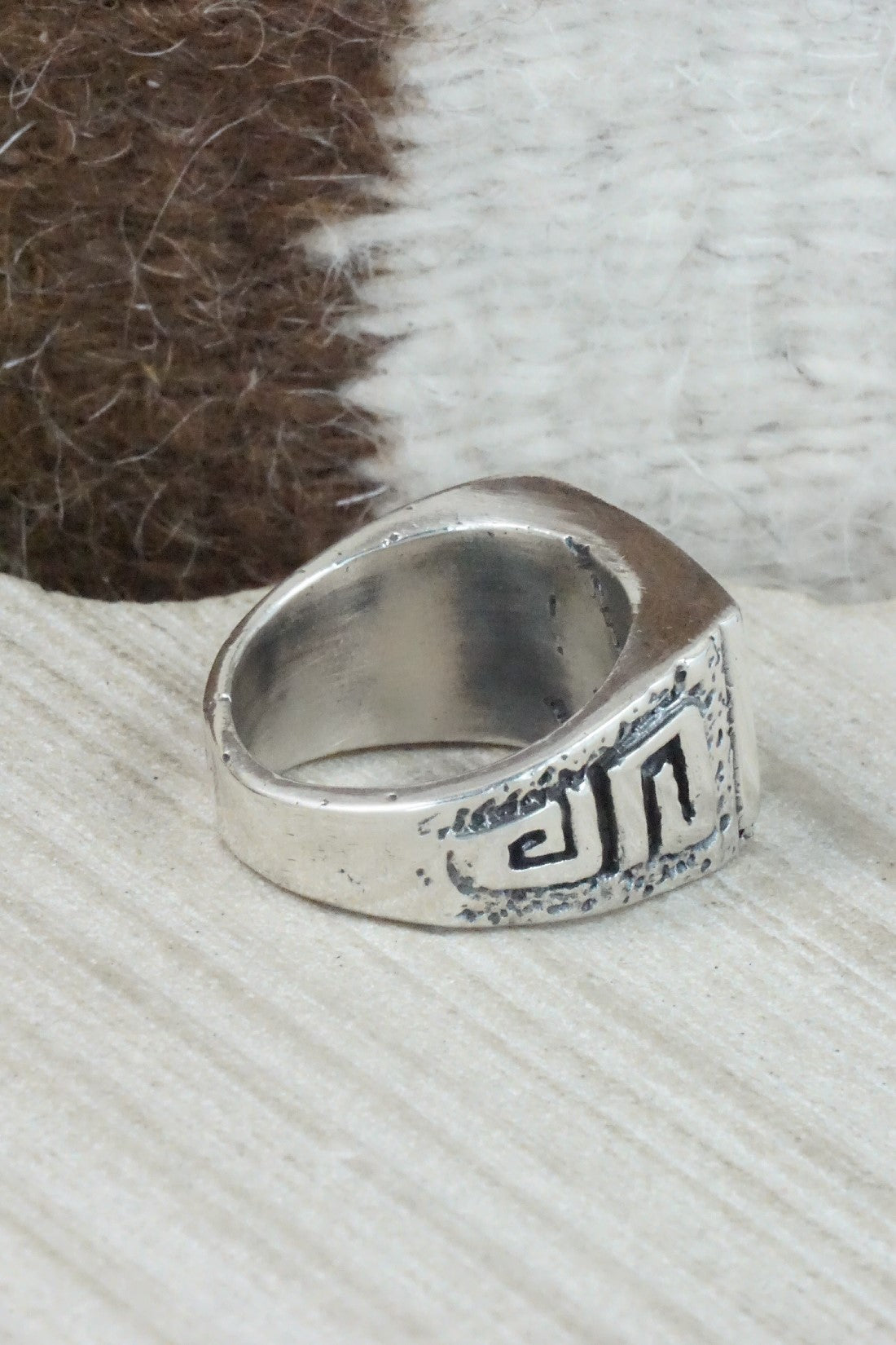 Multi Stone & Sterling Silver Ring - Charlotte Dishta - Size 10.75
