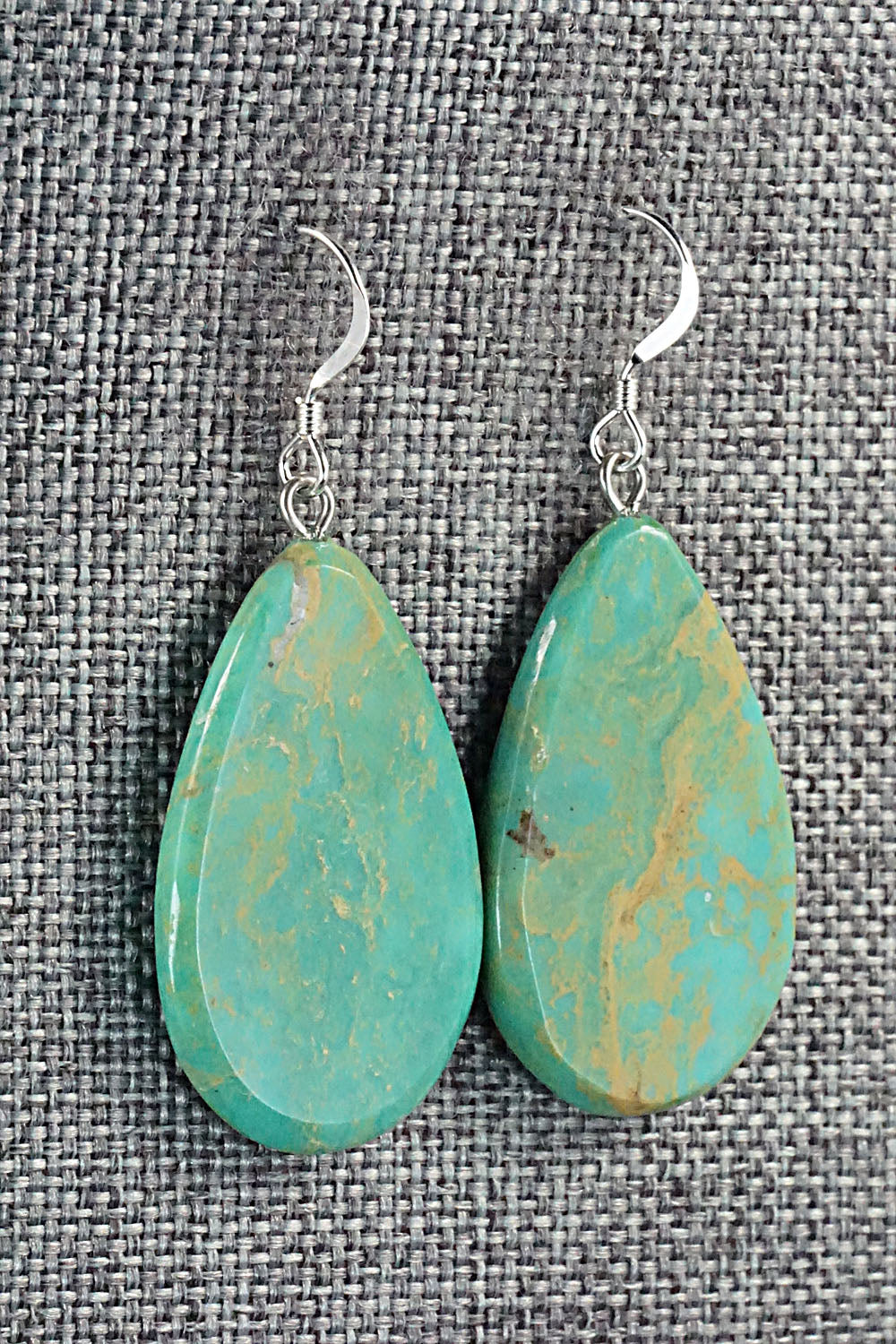 Turquoise & Sterling Silver Earrings - Tammy Nolcot