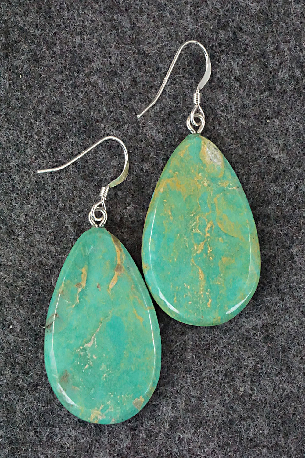 Turquoise & Sterling Silver Earrings - Tammy Nolcot