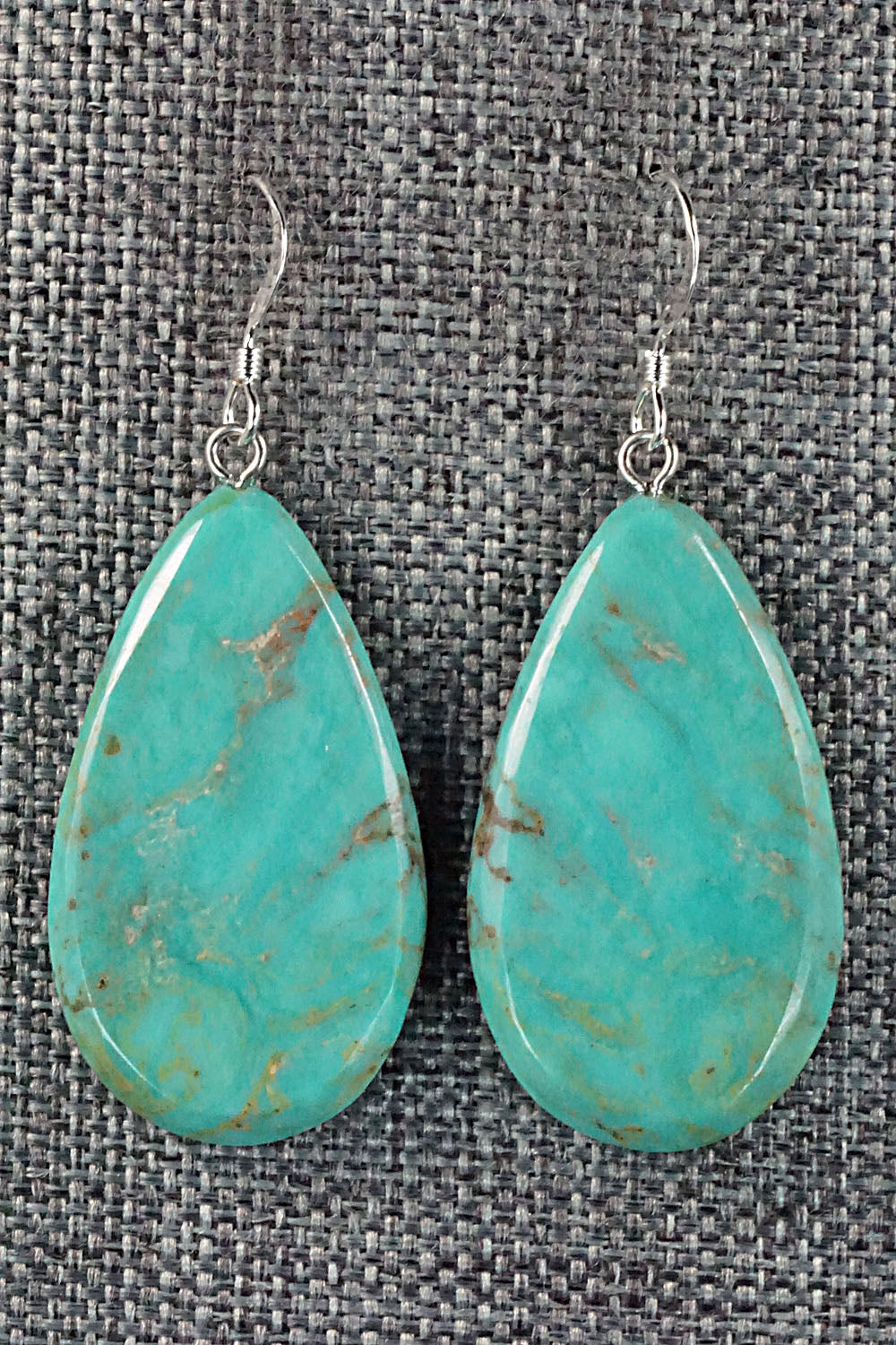 Turquoise & Sterling Silver Earrings - Tammy Nolcot