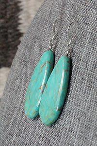 Turquoise & Sterling Silver Earrings - Tammy Nolcot