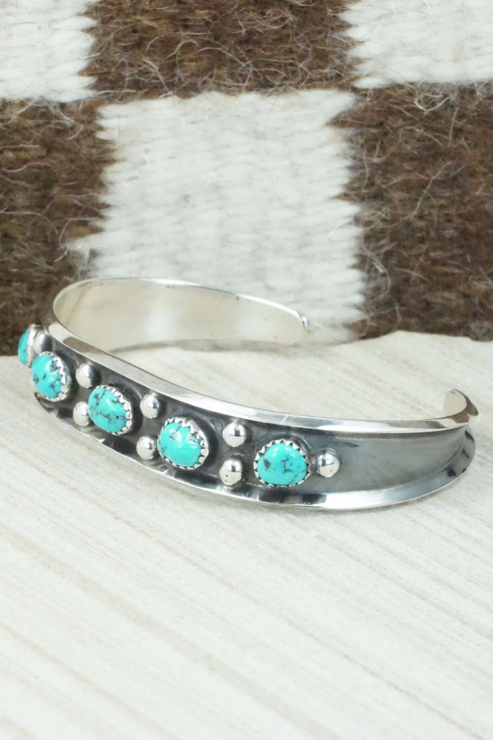 Turquoise & Sterling Silver Bracelet - Paul Largo